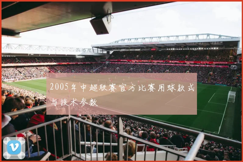 2005年中超联赛官方比赛用球款式与技术参数